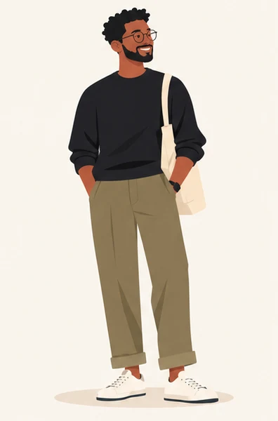 Illustration of Rhys Telfer