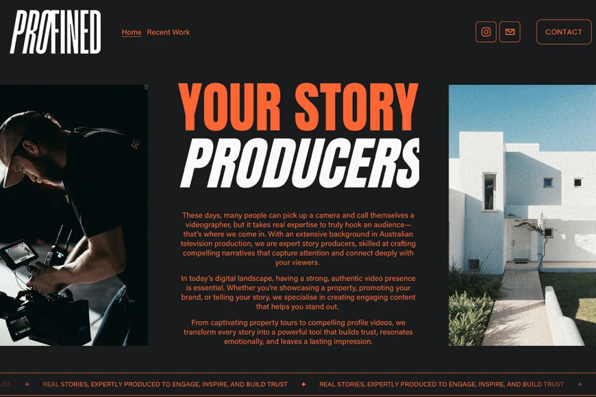 Profined website